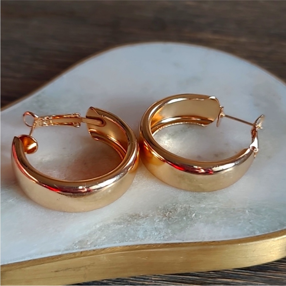 Atelier Jai Classic Gold Hoop Earrings